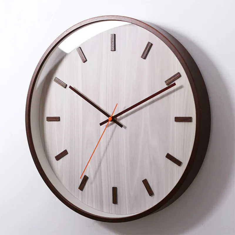 14 дюймовые японские домашние тихие часы Современное украшение Висячие