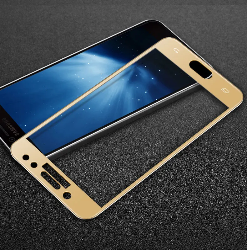 Закаленное стекло с полным покрытием для Samsung Galaxy J5 2017 защитная пленка экрана Pro