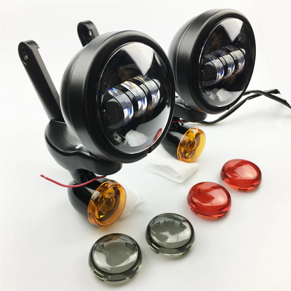 Черные вспомогательные кронштейны для фасветильник противотумансветильник с