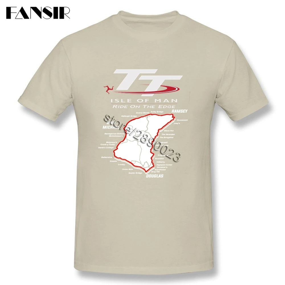 Mountain курс Map Мэн TT с короткими рукавами футболка для взрослых Новое поступление