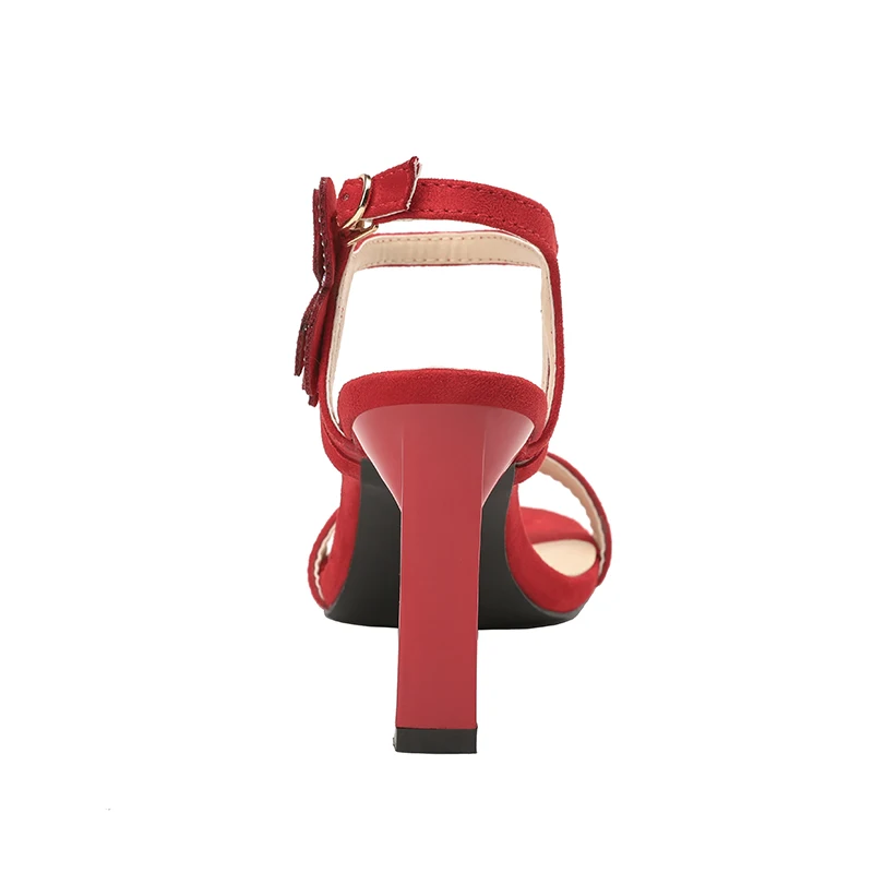 2018 женские туфли на высоком каблуке замшевые сандалии лодочки с бантом бабочкой