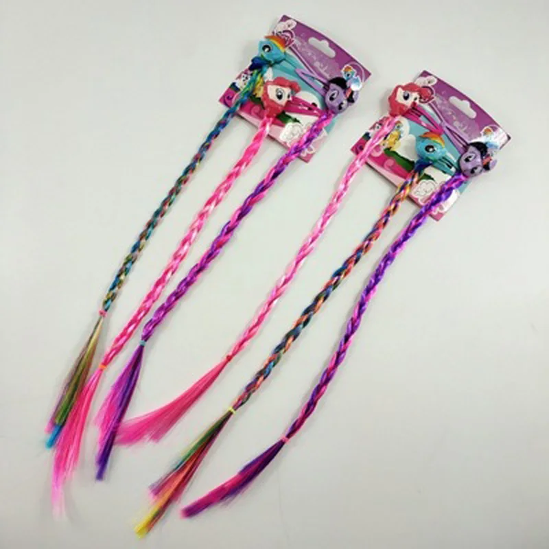 Девушка косичка косплэй Искусственные парики аксессуары COS головной убор на