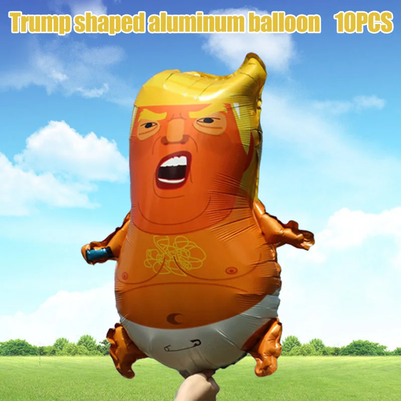 Angry Baby Trump фольги Воздушные шары смешные игрушки Дональд Трамп WXV