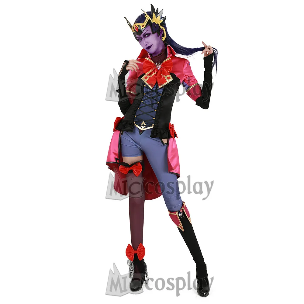 [Miccostumes x Shourca] OW волшебная девушка Widowmaker Косплей Костюм с головной убор|Игровые