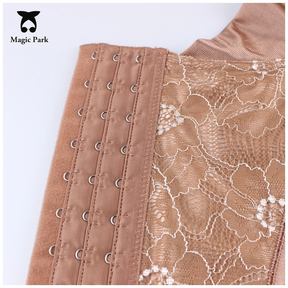 Magicpark M-XL Талия Пластика живот коричневый Для женщин моделирующие Топы гладкой