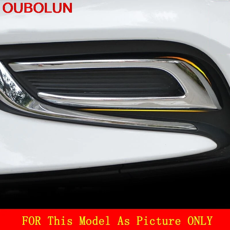 АБС хром для Opel Mokka / Vauxhall Buick Encore 2016 2017 передний противотуманный светильник