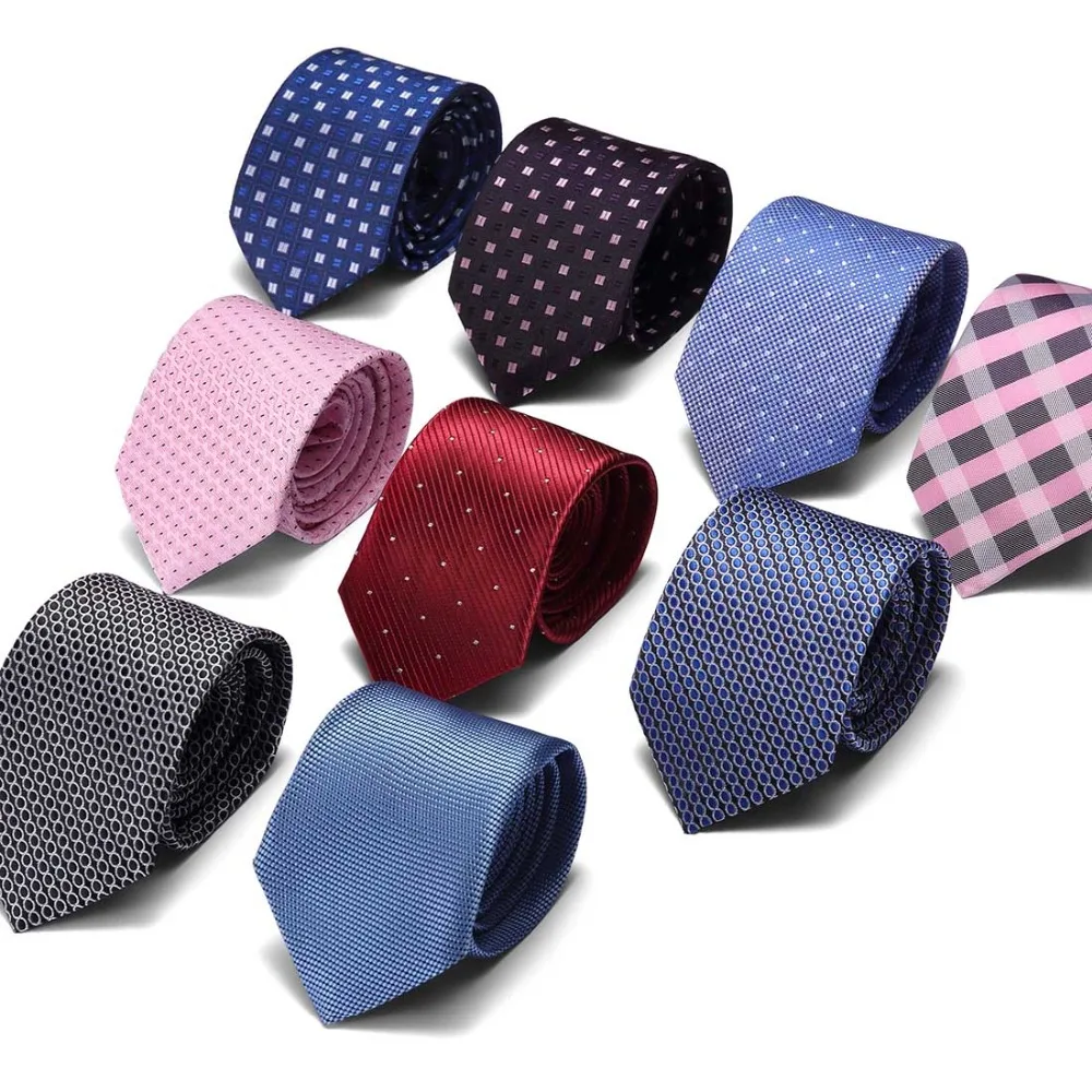 Классические мужские галстуки в клеточку роскошные шелковые формальные деловые
