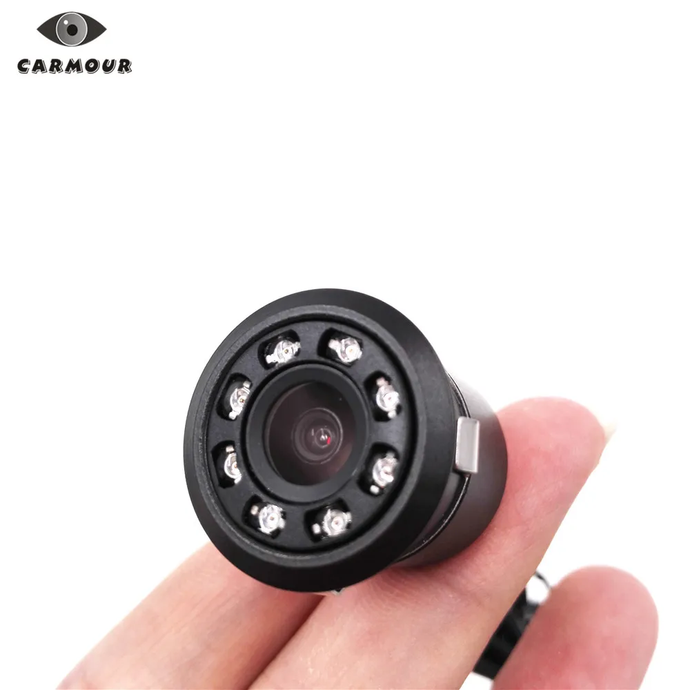 CARMOUR Водонепроницаемая камера заднего вида с 8 светодиодами ночного видения|led night
