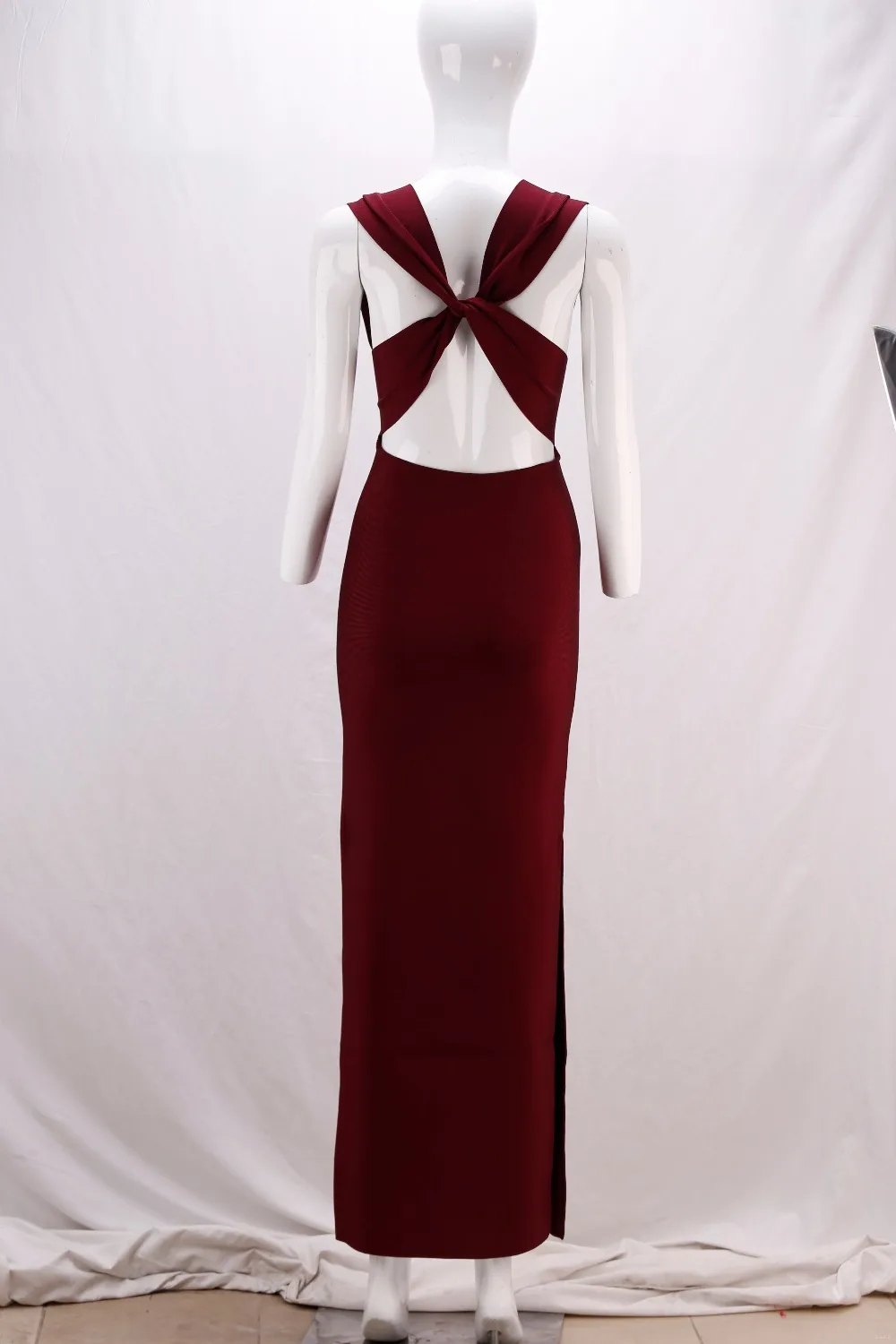 Высококачественное женское роскошное сексуальное платье с v образным вырезом