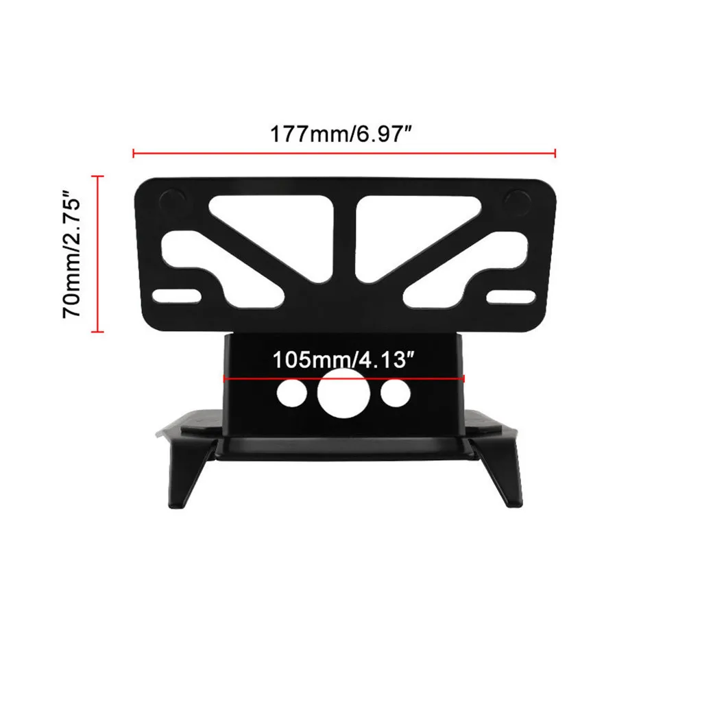 Модифицированный кронштейн для рамки номерного знака мотоцикла Honda MSX125