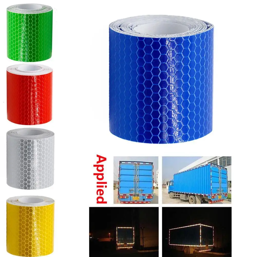 Светоотражающие полосы для стайлинга автомобиля 3 м x 5 см автомобильные наклейки