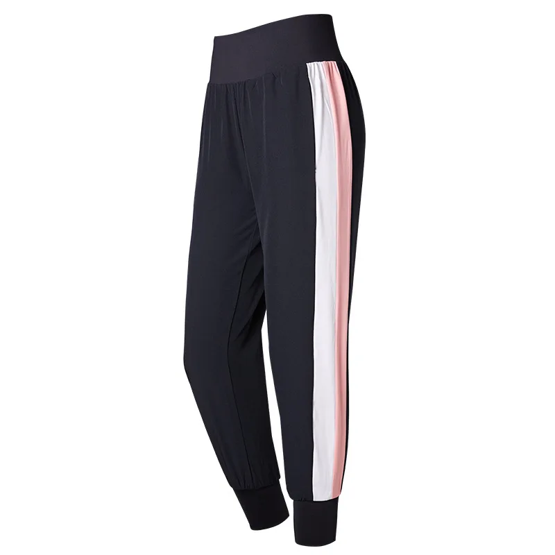Женские спортивные бег Training брюки для девочек свободные дышащие Тренажерный зал