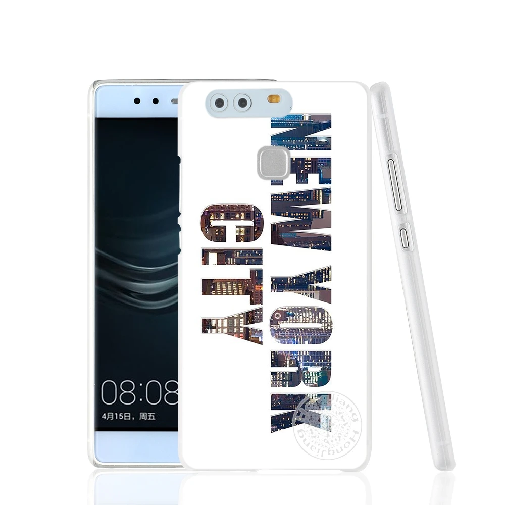 HAMEINUO NYC чехол для телефона с изображением Нью Йорка huawei Ascend P7 P8 P9 P10 lite plus G8 G7 honor 5C