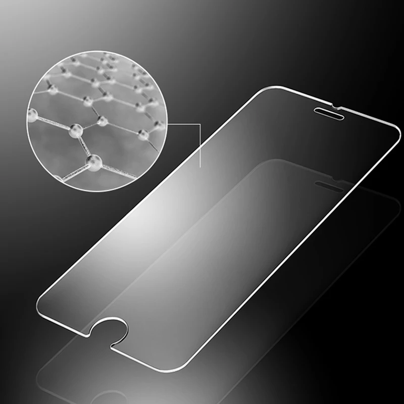 Защита экрана для iPhone X 8 Plus защитная пленка из закаленного стекла SE 5s 6 6s 7 жесткая |