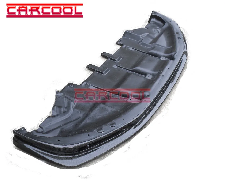 Передняя губа из углеродного волокна с диффузором под нижнюю часть для 2008-2010 Skyline