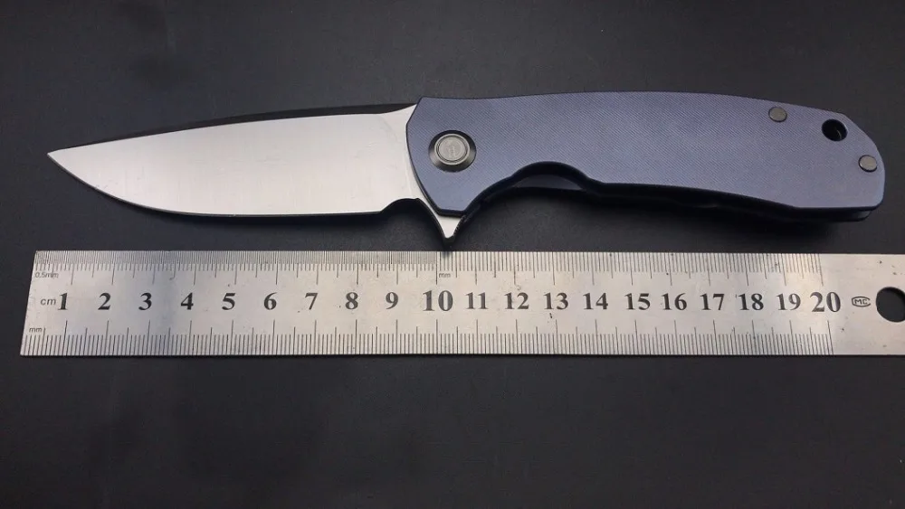 Титановый Maxace Balance M390 атласный подшипник с лезвием компактный походный нож
