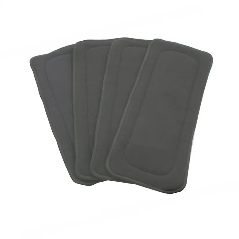 1 шт. мягкий бамбуковый уголь ткань Подгузники вкладыш для детских подгузников