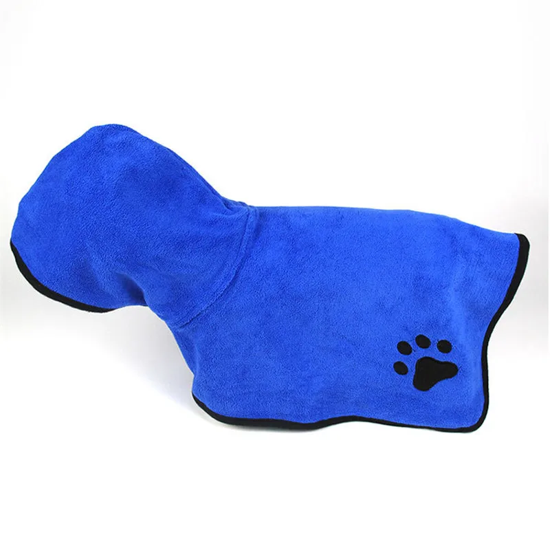 Новое впитывающее банное полотенце для собак теплая одежда домашних животных