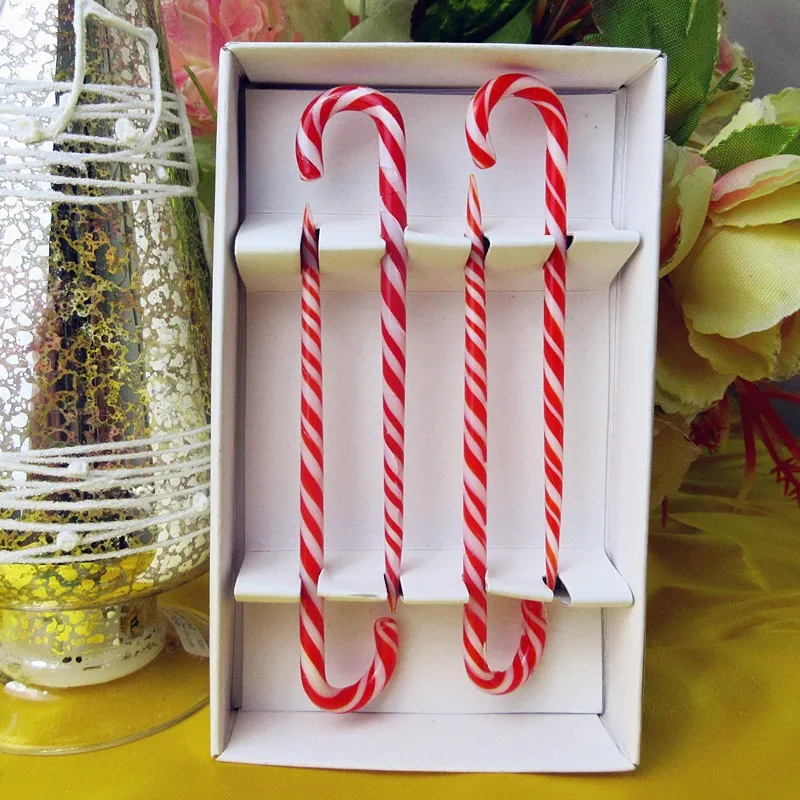 

4pcs Miniature Murano handmade glass olive fruit fork restaurant tableware accessories clear glass dessert fork gift