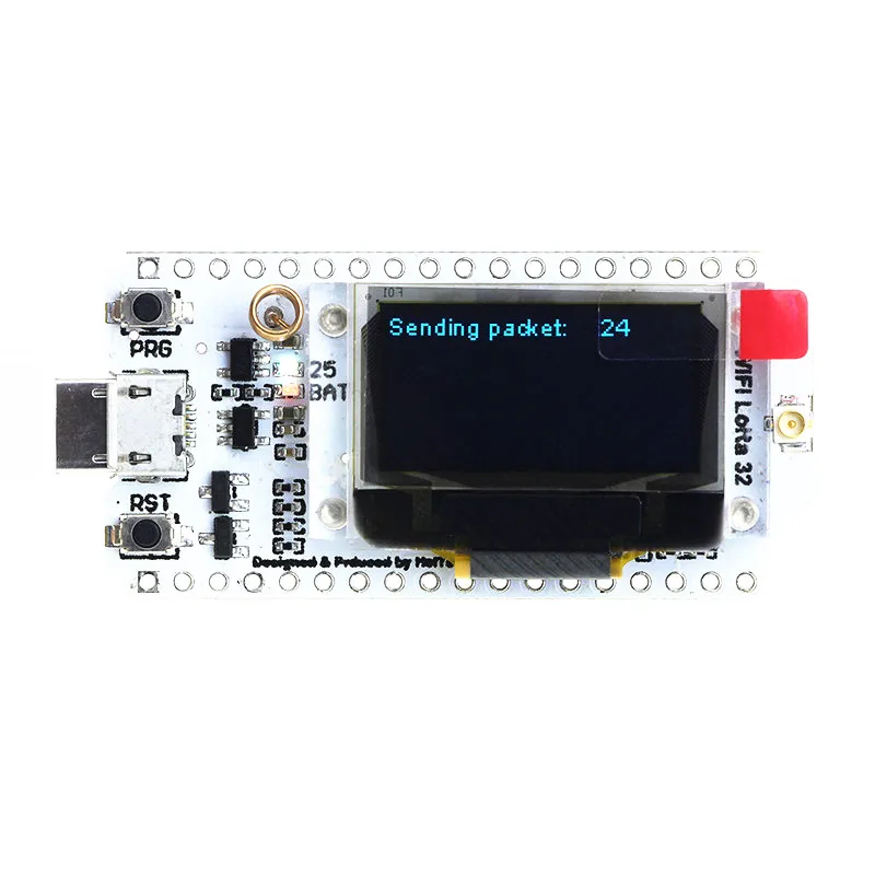 SX1278 LoRa ESP32 0 96 дюймовый синий oled-дисплей Bluetooth WIFI Lora Kit 32 модуль Интернет-плата для