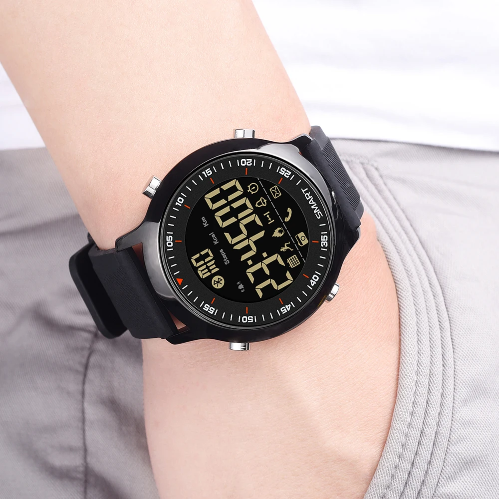 Смарт часы PANARS Мужские Цифровые водостойкие Bluetooth для iOS и Android 8302|Мужские