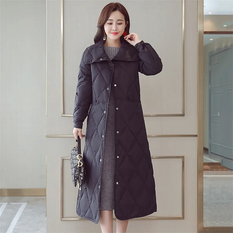 Высокое качество зимний пуховик женские парки 2018 Новая модная женская верхняя