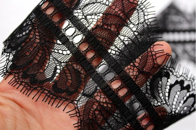 12 м/лот ажурные ресницы кружевная ткань отделка сделай сам нижнее белье одежда