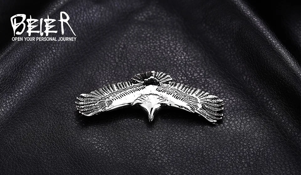 Байер Нержавеющая сталь Орел подвеска для парня Punk Jewelry BP8-135