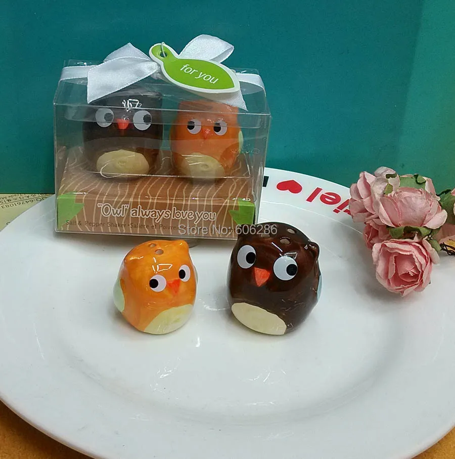 Детские сувениры на день рождения Baby Shower керамический шейкер для соли и перца | Отзывы и видеообзор