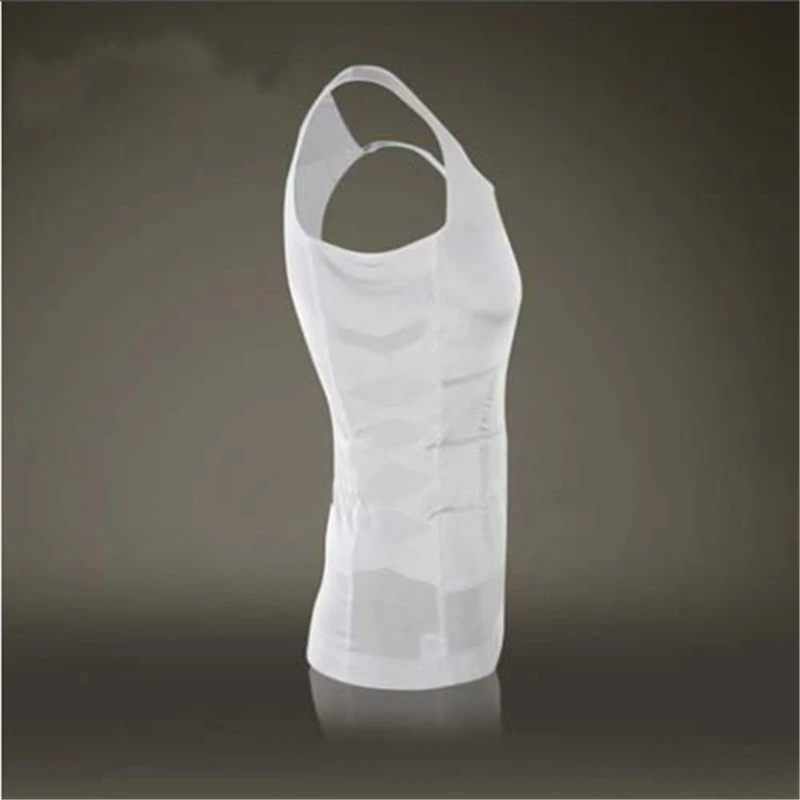 Новинка Корректирующее белье модные мужские майки топы корсет нижнее облегающее