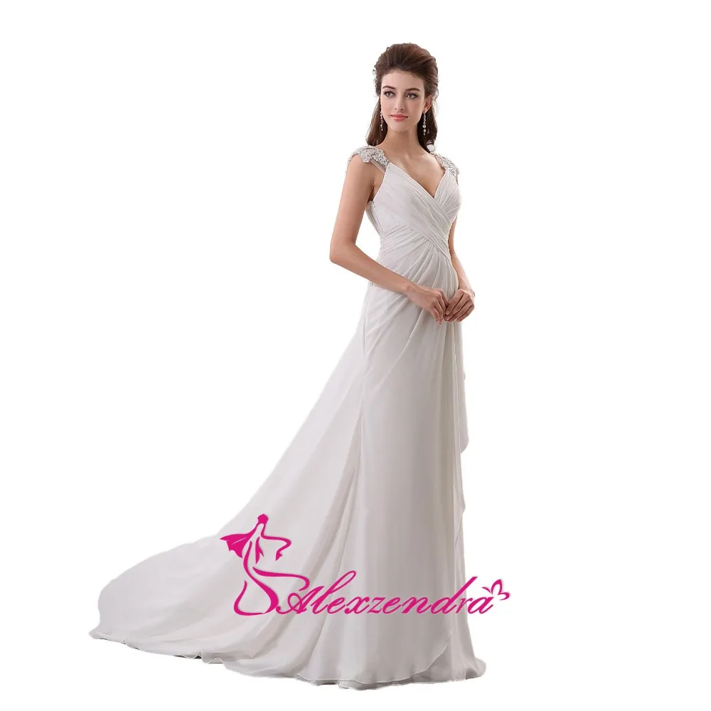 Alexzendra шифоновое пляжное длинное платье с v-образным вырезом для беременных