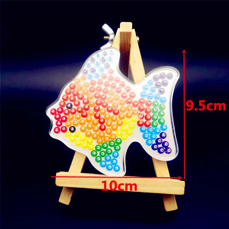 1 шт. шаблоны для глажки пазлов и клеточных досок белые пластиковые пинцеты 5 мм Hama