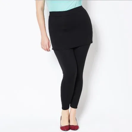 Сексуальные женские брюки 2018 плюс размер с высокой эластичной талией зимние