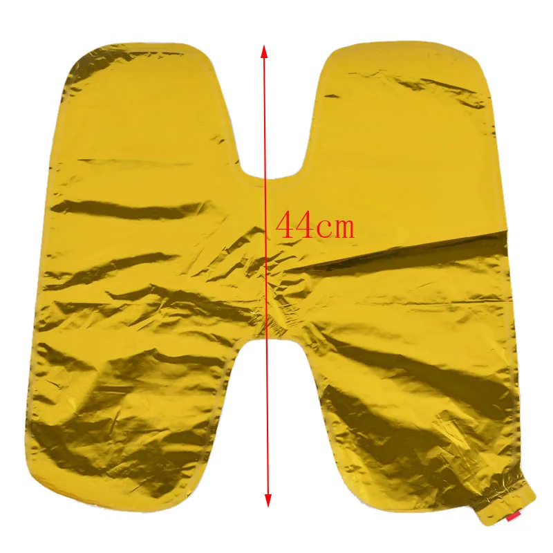 Hoomall 16/18 дюймов золото надувные буквы покрытые фольгой шары воздушный надувной