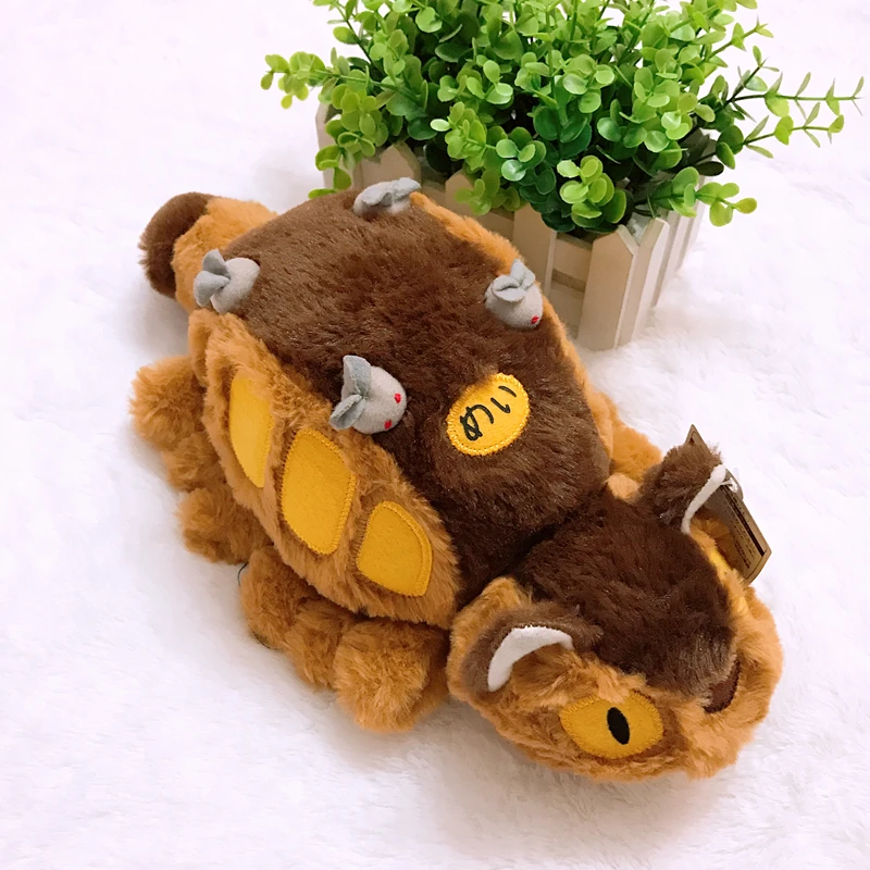 30/40/50 см мультик Kawaii анимация автобус miyazaki totoro Пушистый Плюшевый игрушка для животных мягкие куклы детские, для малышей подарок на день рождения