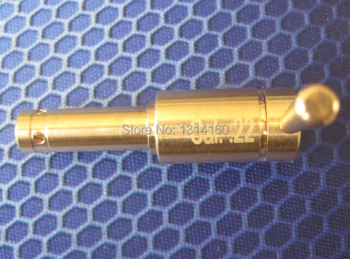 

100% Brass and Gold-Plated Mini Laser Bore Sight cal .22 Free shipping
