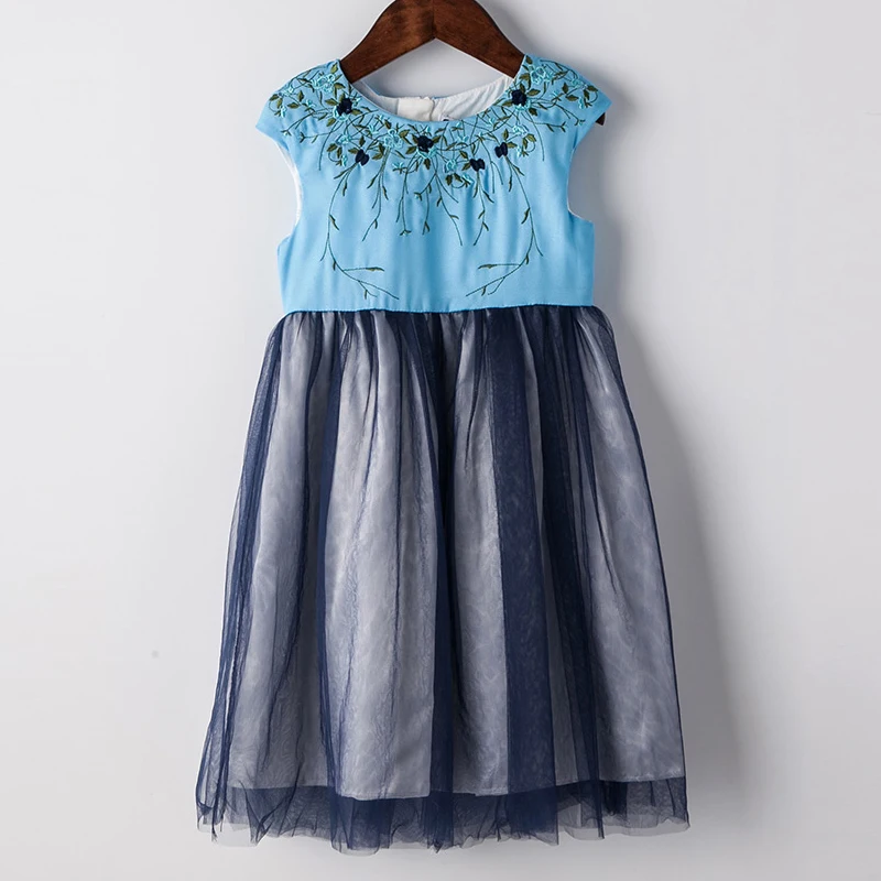 Детское платье для девочек 2-10 лет летние детские платья на день рождения