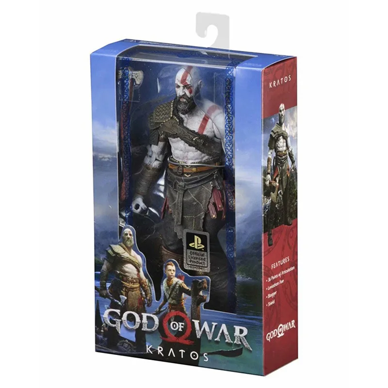 God of War 4 Anti hero Kratos 8 дюймов ПВХ фигурка Коллекционная модель игрушечная коробка 20