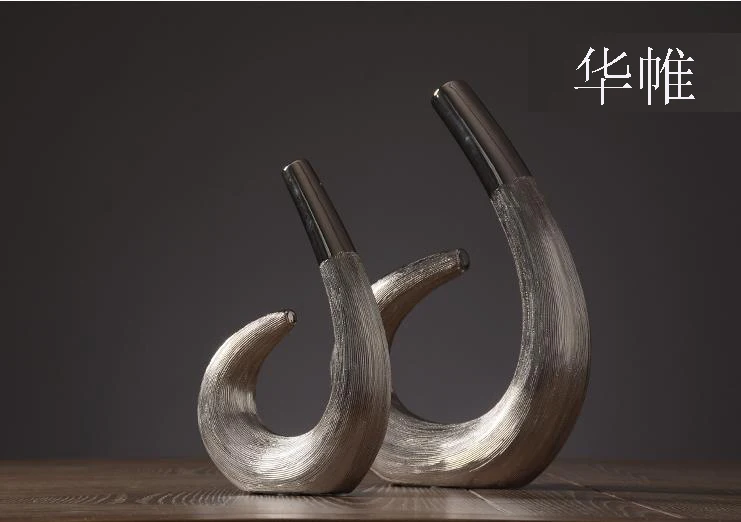 

European minimalist ceramic crafts,home decorations ornaments,ceramic modern sculpture/abstract statue