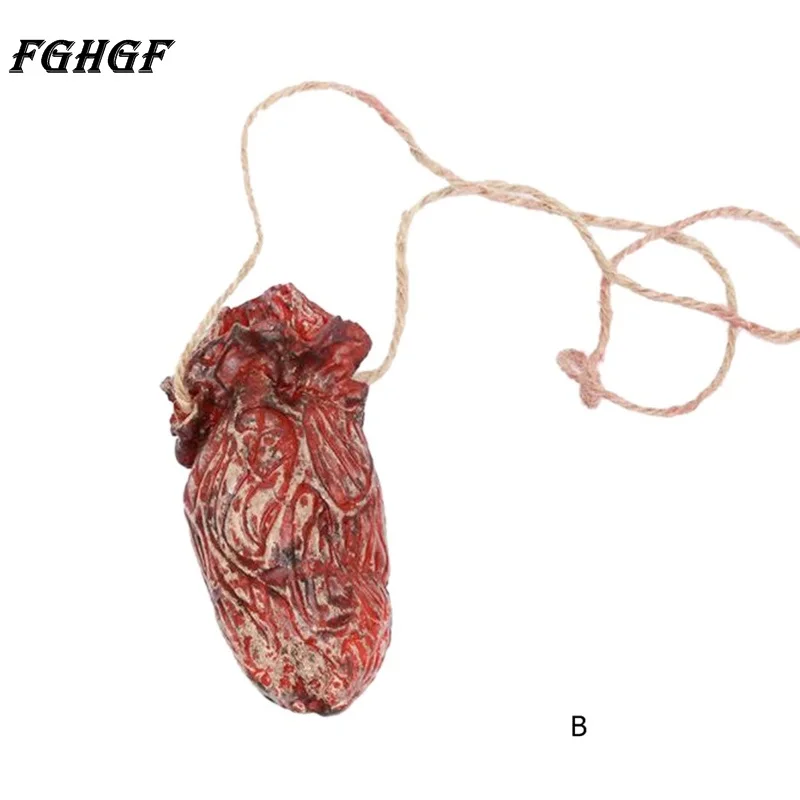 FGHGF страшный трюк игрушка реквизит латексный пень кровавый порез ручная кость