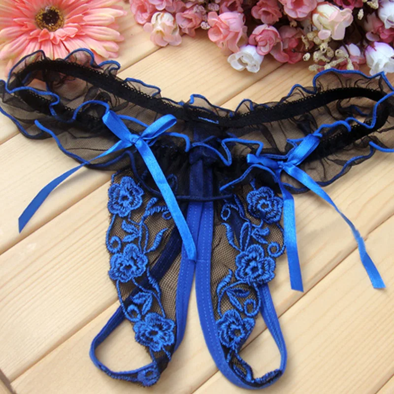 Стринги женские кружевные мини трусы NS033W * 60|lace underwear|women sexy g-stringopen crotch thong |