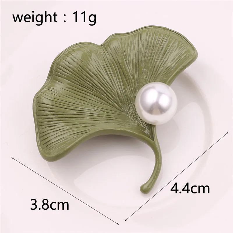 2019 новые модные женские винтажные Броши с рисунком гинкго билоба броши для