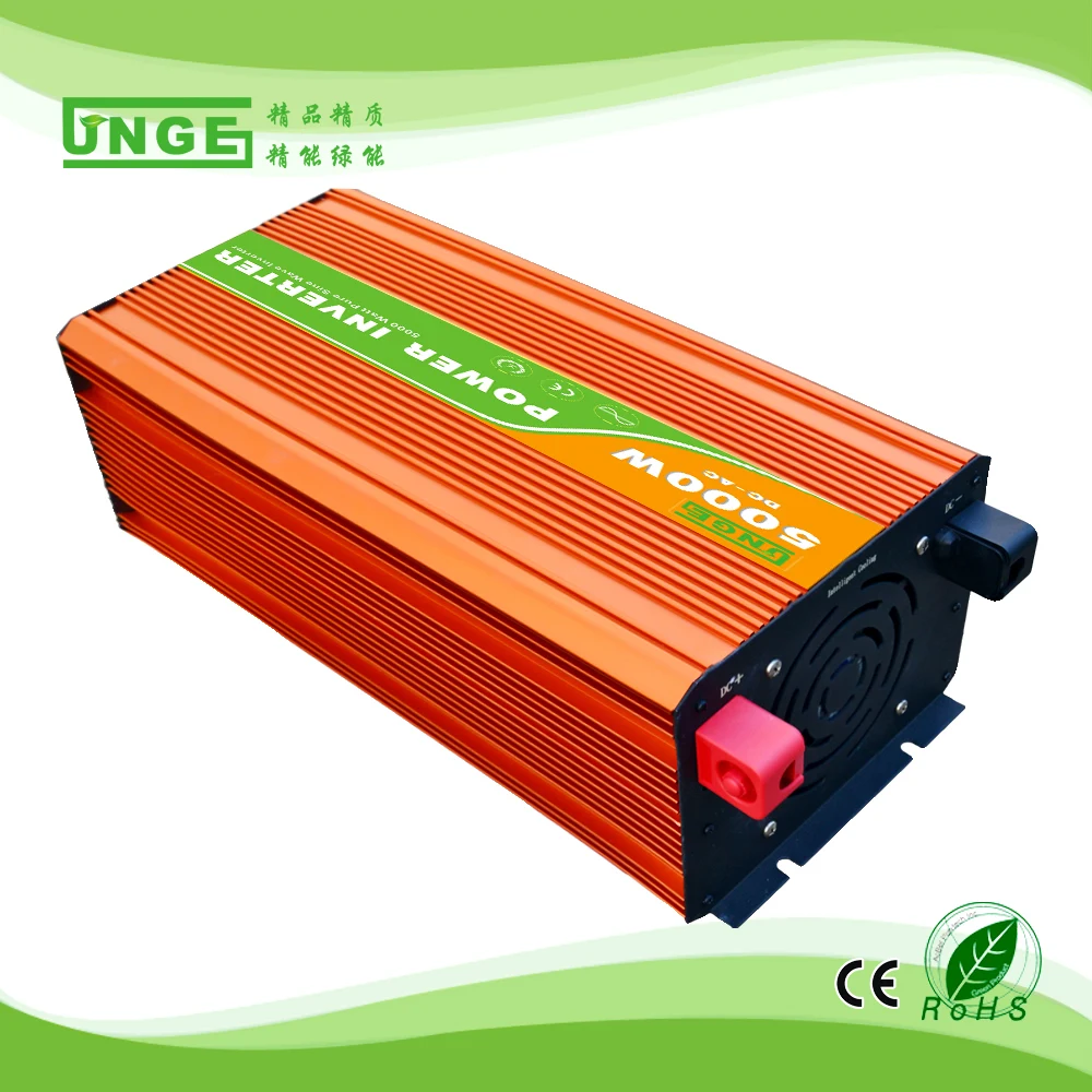 5000 Вт Чистая Синусоида Инвертор ПОСТОЯННОГО ТОКА 24 В 48 96 ПЕРЕМЕННОЕ 110 220