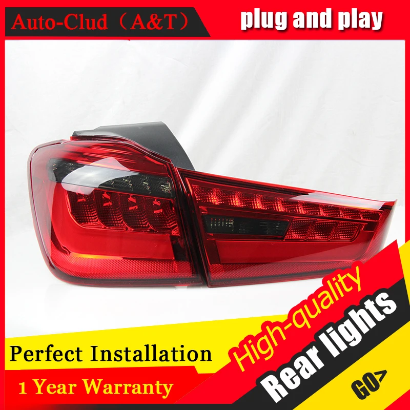 Новые светодиодные задние фонари светильник s в сборе для Mitsubishi ASX 2013-2015