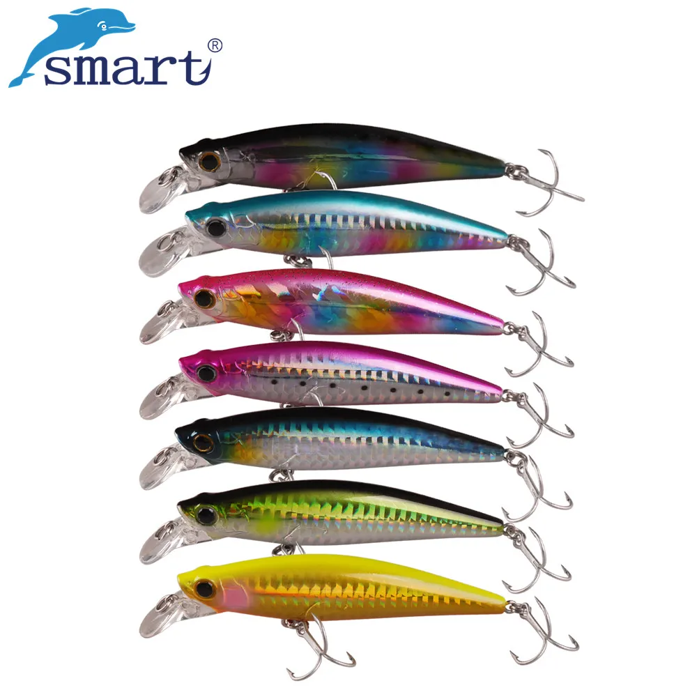

Smart Minnow Bait 31g/92mm Fishing Lures China Leurre Souple Fishing Wobblers Peche En Mer Fly Tying Jerkbait Feeder