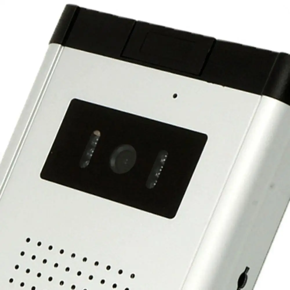 

HD Digital Door Access System Video Audio Phone Outdoor Unit Waterproof Silver 2/3/4/5/6/8 Buttons Night Vision