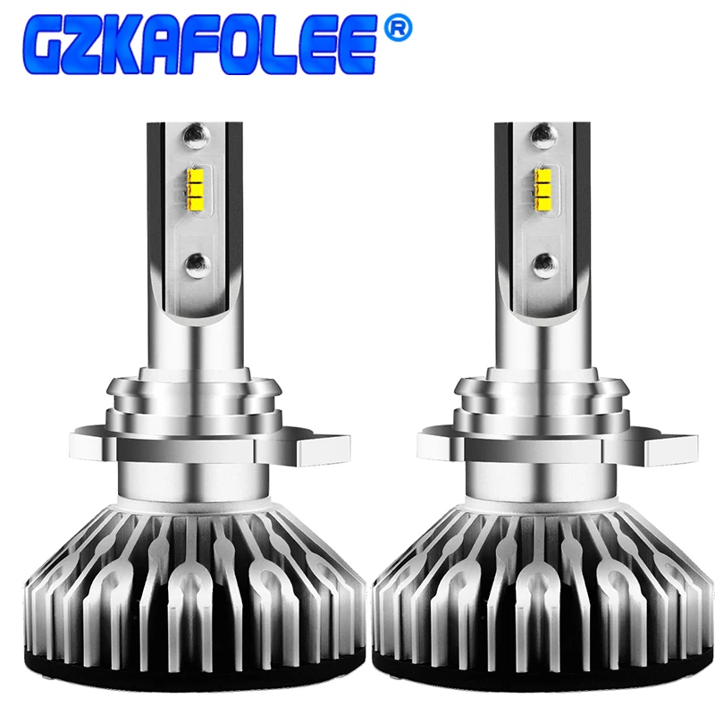 GZKAFOLEE 6000K Mini V3 светодиодный H7 9012 лампы для авто фары противотуманный светильник 12V