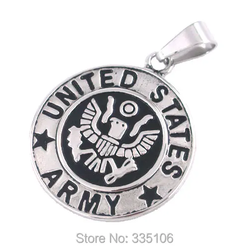 Морской пехоты США ВВС военно морской флот кулон Нержавеющая сталь ювелирные