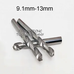 Спиральное сверло из карбида вольфрама 9,1, 9,2, 9,3, 9,4, 9,5, 9,6, 9,7, 9,8, 9,9, 10,10.1,10.2,10.7,10.8,10.9,11.1,11.2,11.6,11.9,12.4,13 мм