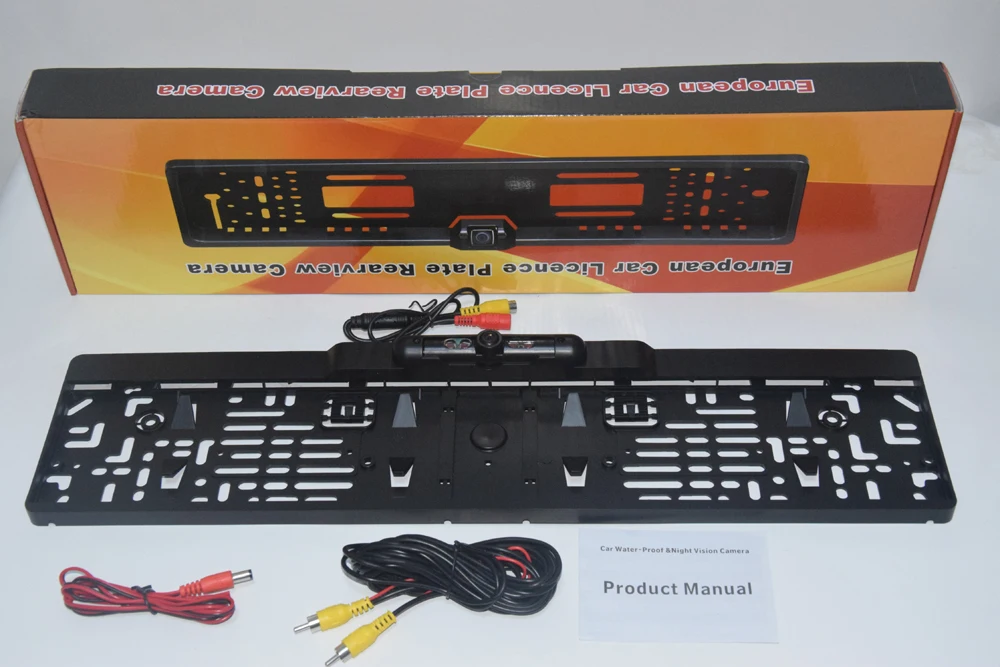 HD CCD широкий угол обзора 170 градусов Европейская Автомобильная рамка номерного